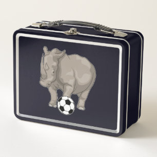 Lunch Box Rhinocéros Soccer