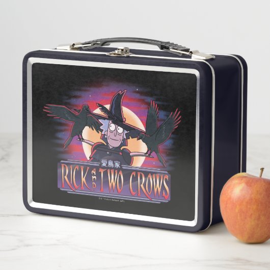 Lunch Box Rick et deux corbeaux (En situation)