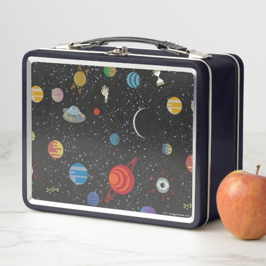 Lunch Box RICK ET MORTY™ | Motif spatial (En situation)