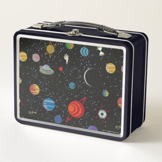 Lunch Box RICK ET MORTY™ | Motif spatial (Devant)