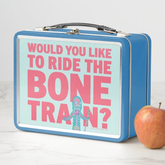 Lunch Box RICK ET MORTY™ | Parc anatomique - Train osseux (En situation)