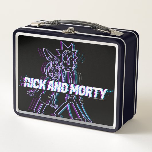 Lunch Box RICK ET MORTY™ | Rick Et Morty Glités (Devant)