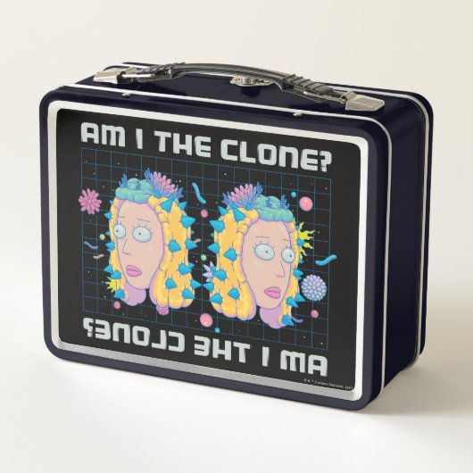 Lunch Box RICK ET MORTY™ | Suis-Je Le Clone ? (Dos)