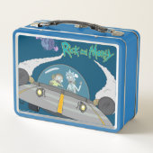 Lunch Box RICK ET MORTY™ | Vol En Navire Spatial (Dos)