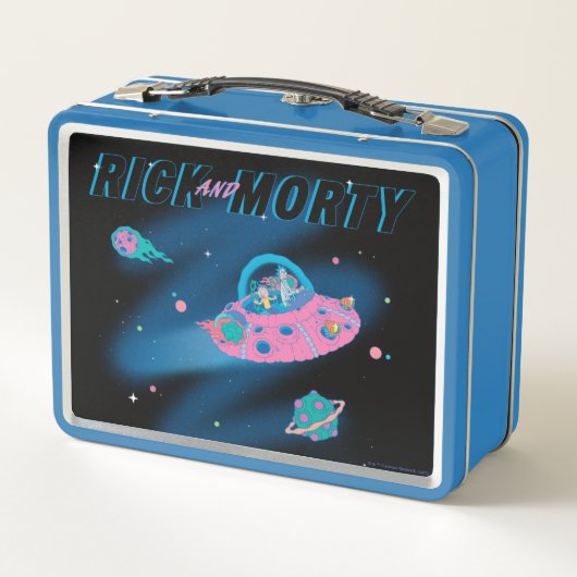 Lunch Box RICK ET MORTY™ | Voyager dans l'espace (Dos)