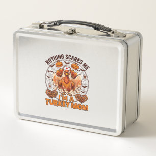 Lunch Box Rien ne me fait peur Dinde Maman Halloween Infirmi