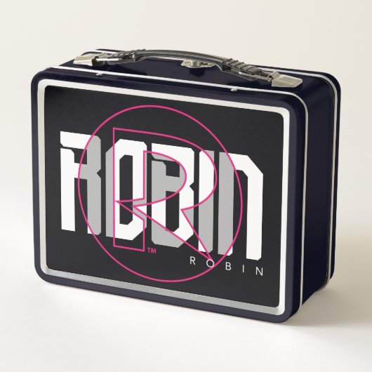 Lunch Box Robin Hi-Tech Nom Graphique (Dos)