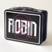 Lunch Box Robin Hi-Tech Nom Graphique (Devant)