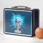 Lunch Box Robot chicken Scientist Head Graphic (En situation)