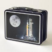 Lunch Box Rocket Artemis Moon à l'aube (Dos)