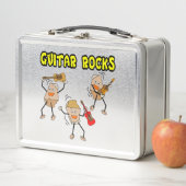 Lunch Box Rocks de guitare (En situation)