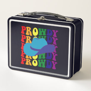 Lunch Box Rodeo bruyant Howdy Cowboy Cowgirl LGBTQ Western 