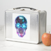 Lunch Box Roi Crâne Cyberpunk (En situation)