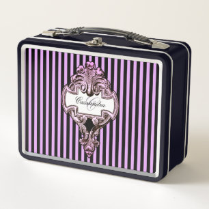 Lunch Box Romantique Steampunk Goth Personnalisé