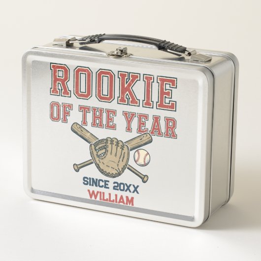 Lunch Box Rookie of the Year Baseball (Devant)