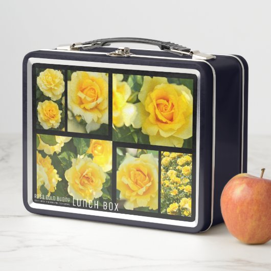 Lunch Box Rosa Gold Bunny (En situation)
