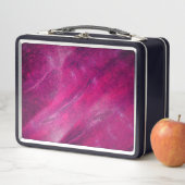 Lunch Box Rose artistique (En situation)