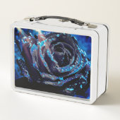 Lunch Box Rose bleu (Dos)