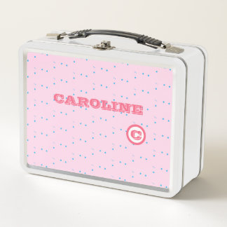Lunch Box Rose DE SAC DE DÉJEUNER PERSONNALISÉ