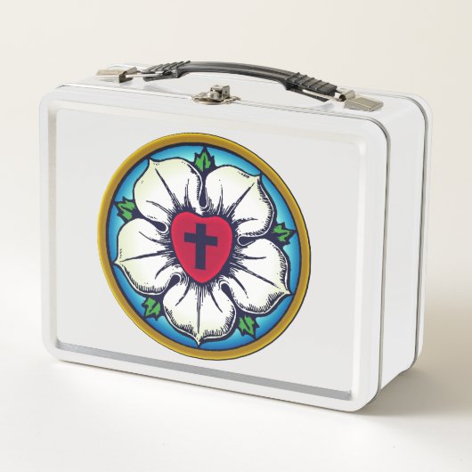 Lunch Box Rose luthérien (Devant)