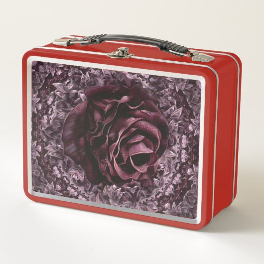 Lunch Box Rose Mandala (Devant)