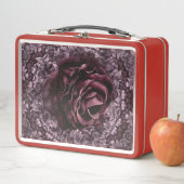 Lunch Box Rose Mandala (En situation)