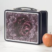 Lunch Box Rose Mandala (En situation)