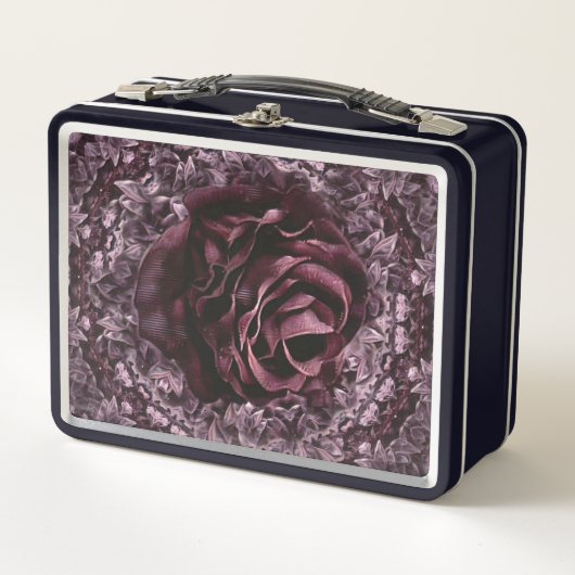 Lunch Box Rose Mandala (Devant)