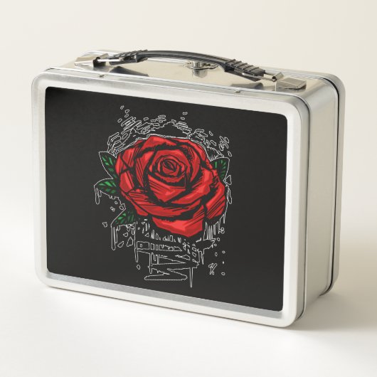 Lunch Box Rose robuste (Dos)
