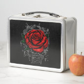 Lunch Box Rose robuste (En situation)