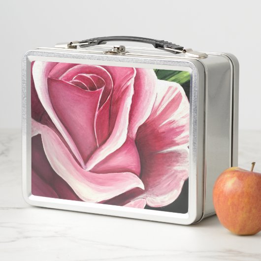 Lunch Box Rose rose rose (En situation)