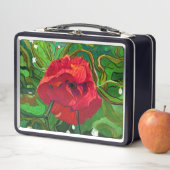 LUNCH BOX ROSE ROUGE (En situation)