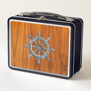Lunch Box Roue Chrome sur les styles de placage de teck