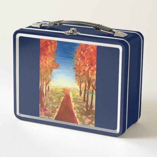 Lunch Box Route d'automne - KidsArt pour CHOC (Devant)