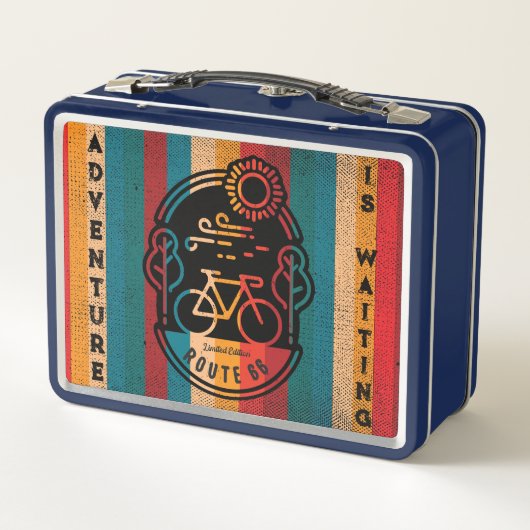 Lunch Box Route Rétro 66 Vélo Trail (Dos)