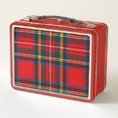 Lunch Box Royal Stewart Plaid Christmas Cookies (Dos)