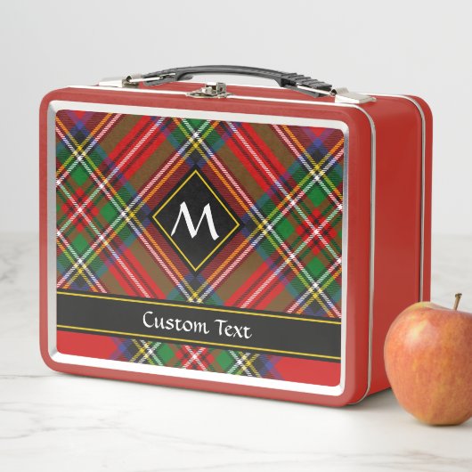 Lunch Box Royal Stewart Tartan (En situation)