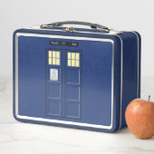 Lunch Box Royaume-Uni - Blue Police Public Call Box 1 (En situation)