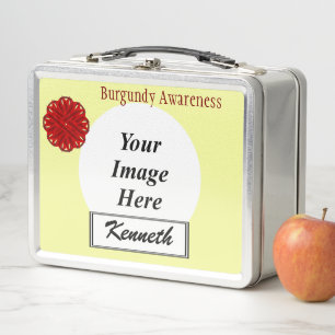 Lunch Box Ruban aux fleurs de Bourgogne par Kenneth Yoncich