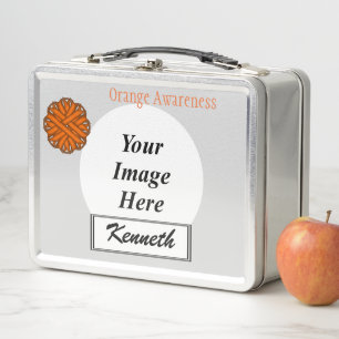 Lunch Box Ruban aux fleurs orange par Kenneth Yoncich