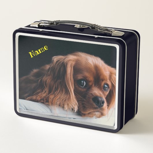 Lunch Box Ruby Cavalier King Charles Spaniel Chien (Dos)