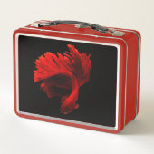 Lunch Box Ruby Red Siamese Lutter contre le poisson (Dos)