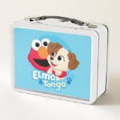 Lunch Box Rue Sésame | Badge Elmo & Tango (Dos)