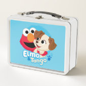 Lunch Box Rue Sésame | Badge Elmo & Tango (Devant)
