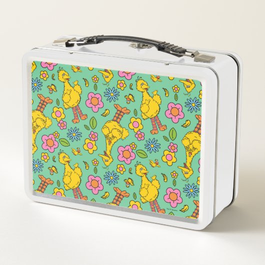 Lunch Box Rue Sésame | Big Bird & Little Bird Motif (Dos)