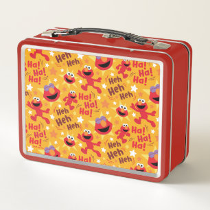 Lunch Box Rue Sésame   Elmo Ha ! Ha ! Ha ! Motif