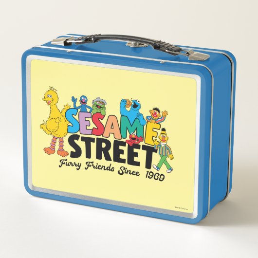Lunch Box Rue Sésame | Furry Friends depuis 1969 (Dos)