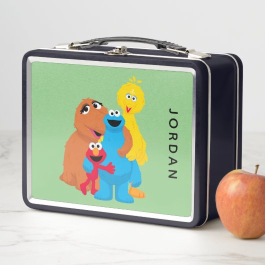 Lunch Box Rue Sésame | Groupe Hug | Ajouter Votre Nom (En situation)