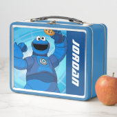 Lunch Box Rue Sésame | Méca Builders Cookie Monster (En situation)