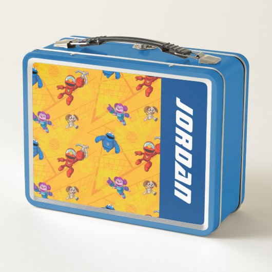 Lunch Box Rue Sésame | Mécaniciens | Ajouter un nom (Dos)